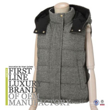 2017 Last Women Vest Goose Down Filling Warm Breathable Soft Sleeveless Hoddie Winter Jacket